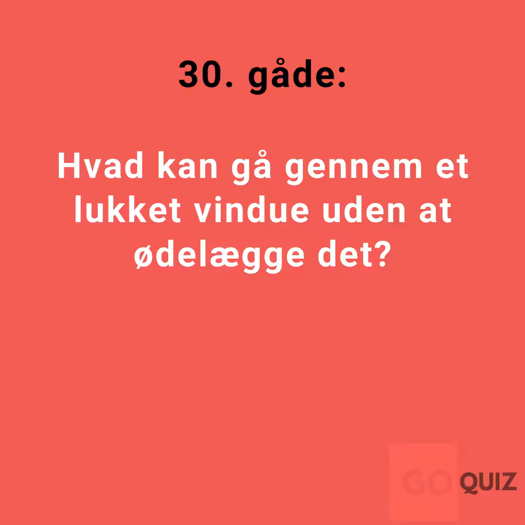 Gåder med svar 30